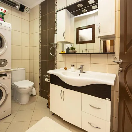 W Ac- Balcony - Backyard -5 Mins Villa Bodrum